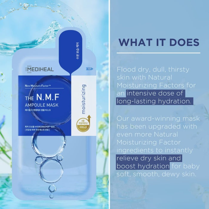 MEDIHEAL The N.M.F Ampoule Mask Sheet 10P