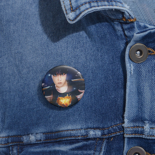 Jhope Passion Custom Pin Buttons