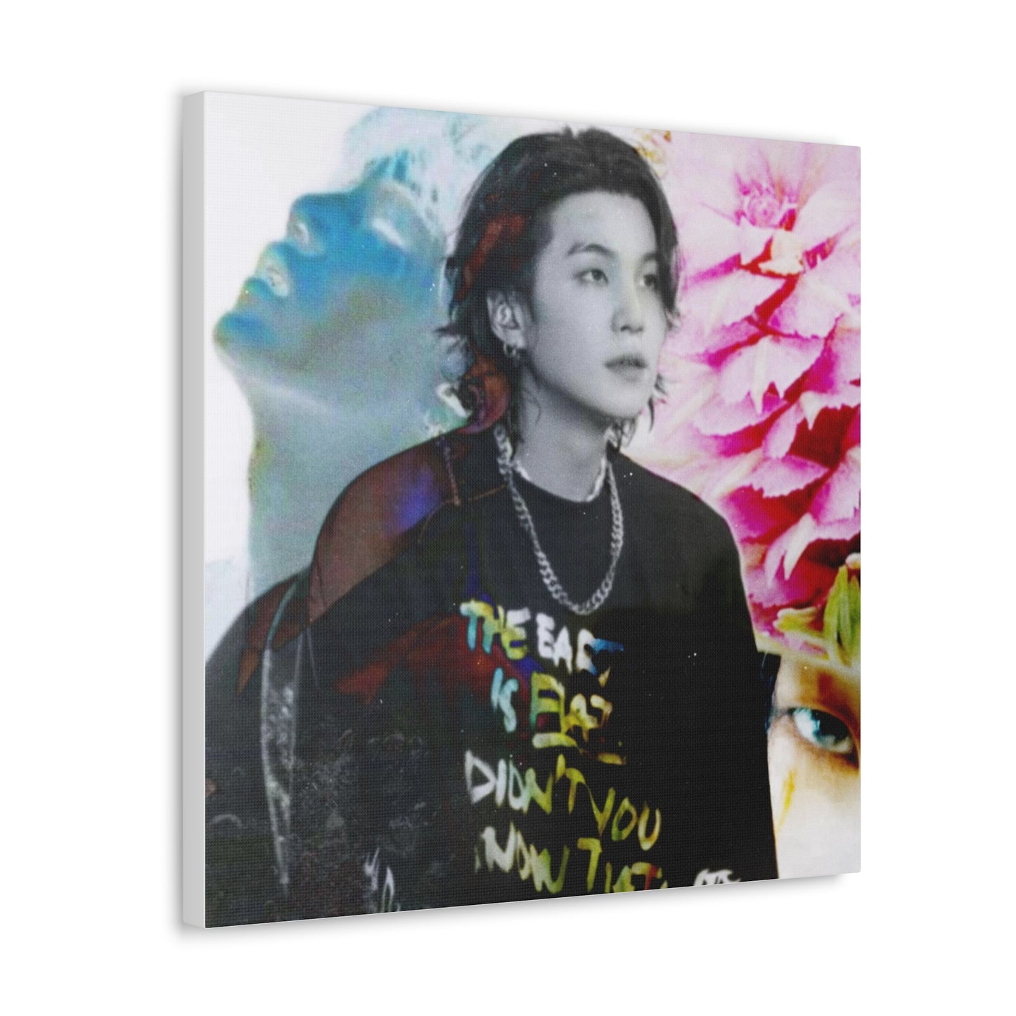 Agust D Graphic Canvas Gallery Wraps