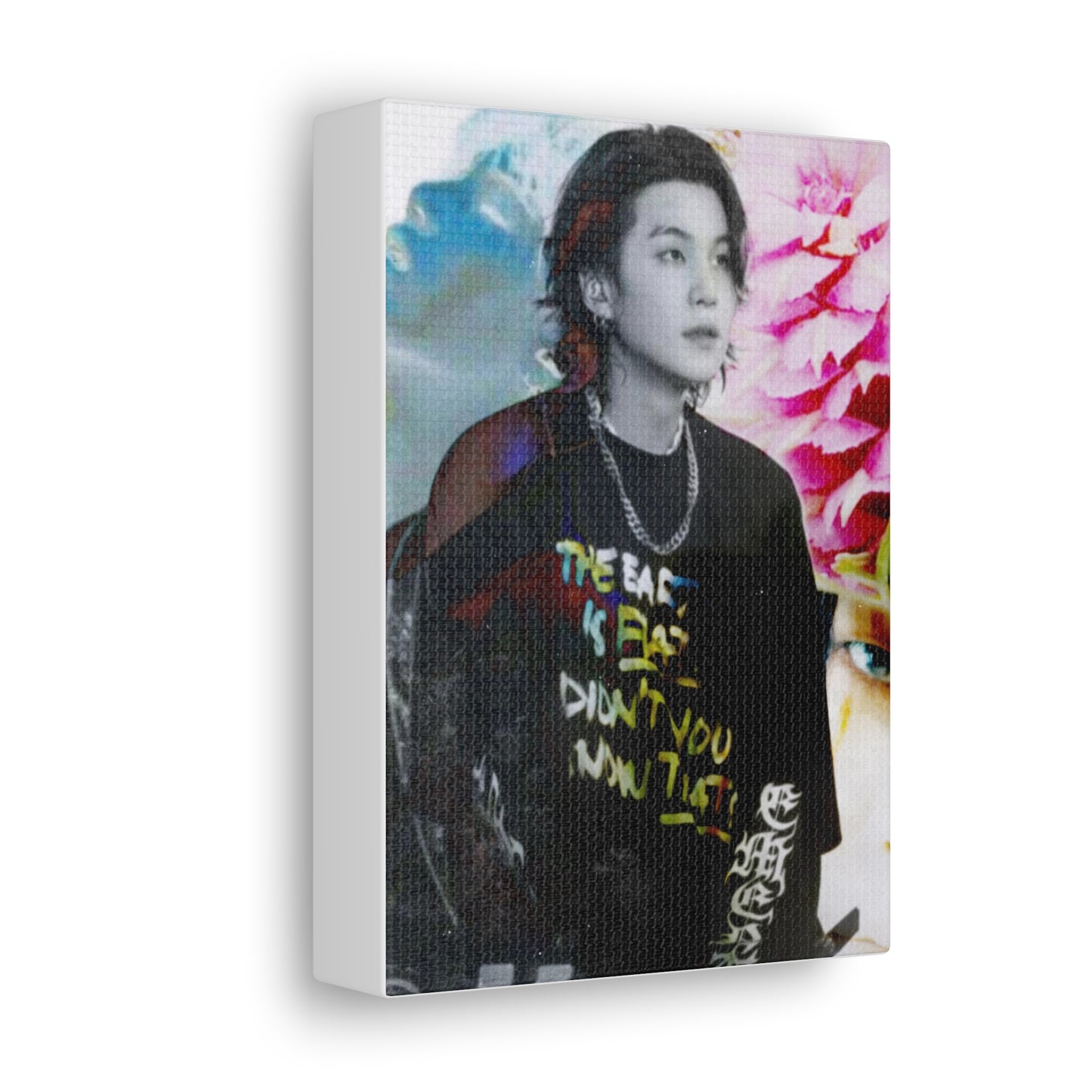 Agust D Graphic Canvas Gallery Wraps
