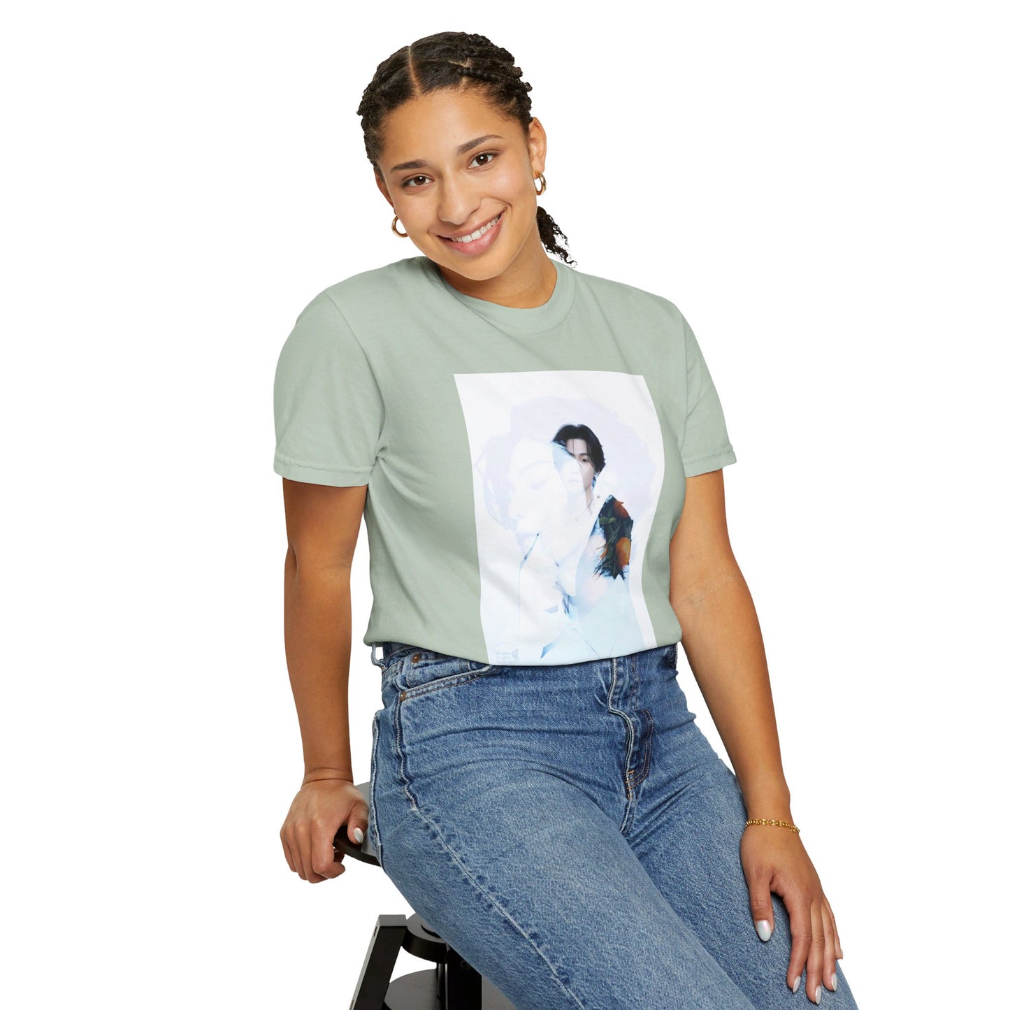 Yoongi Graphic Unisex Garment-Dyed T-shirt