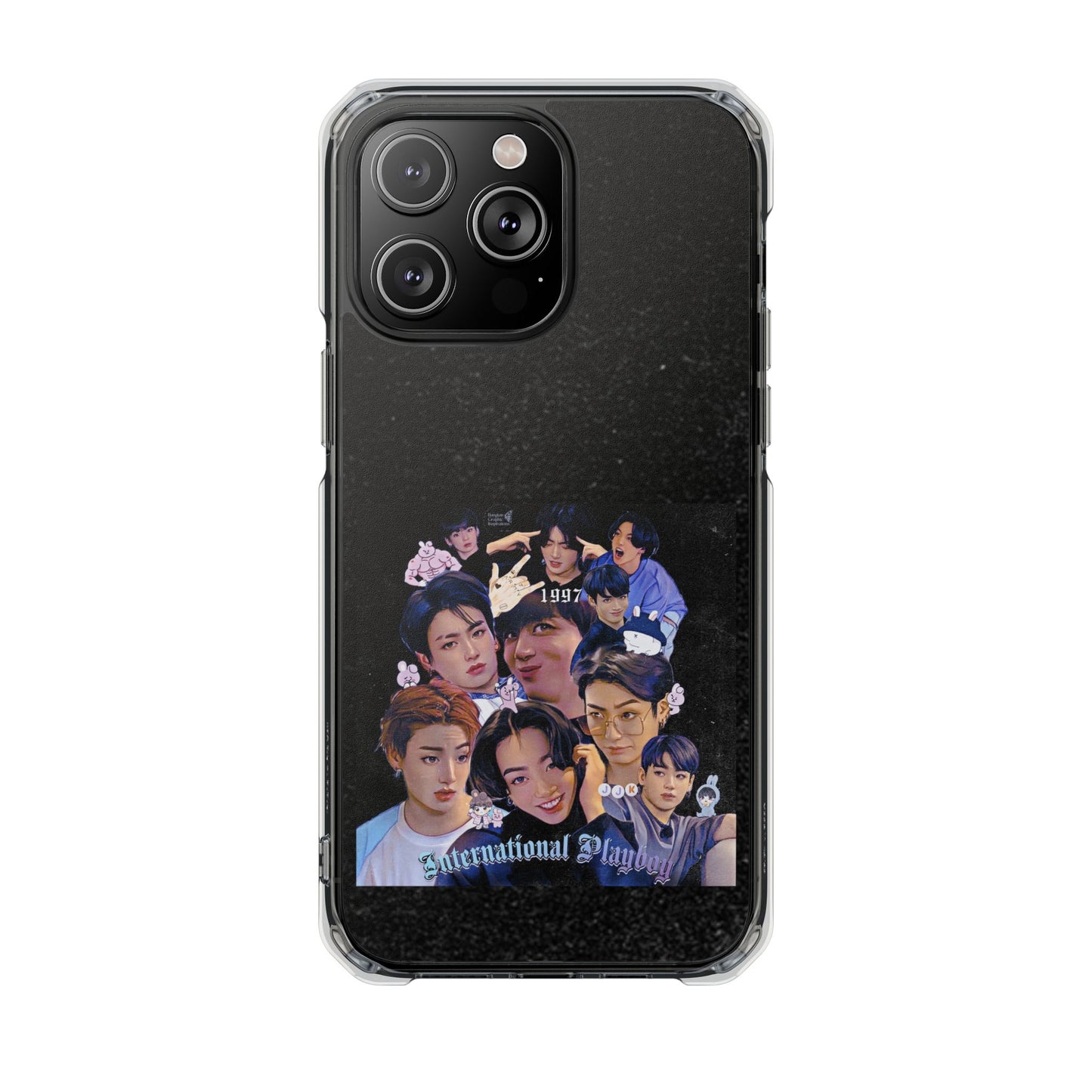 International Playboy Magnetic Clear Impact Cases