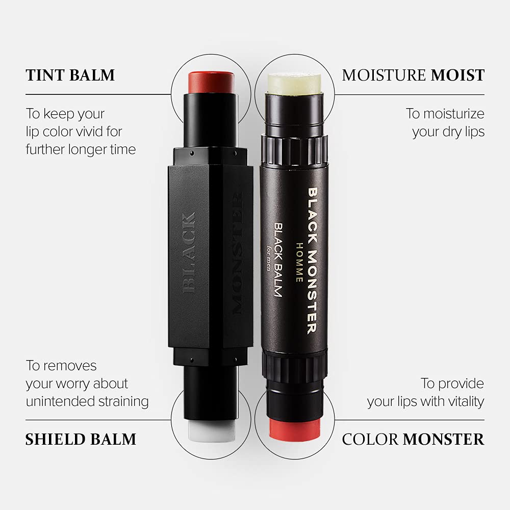 BLACK MONSTER Black Balm (2 Colors)