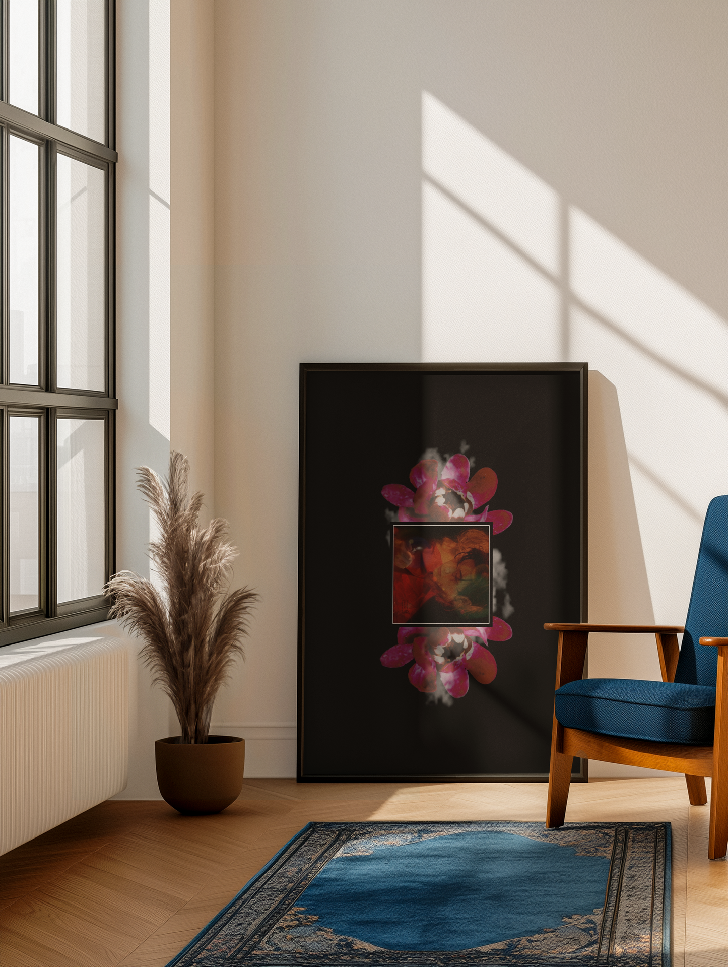 Taehyung Graphic Gallery Canvas Wraps, Horizontal Frame