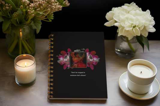 Taehyung Graphic Spiral Notebook - Ruled Line