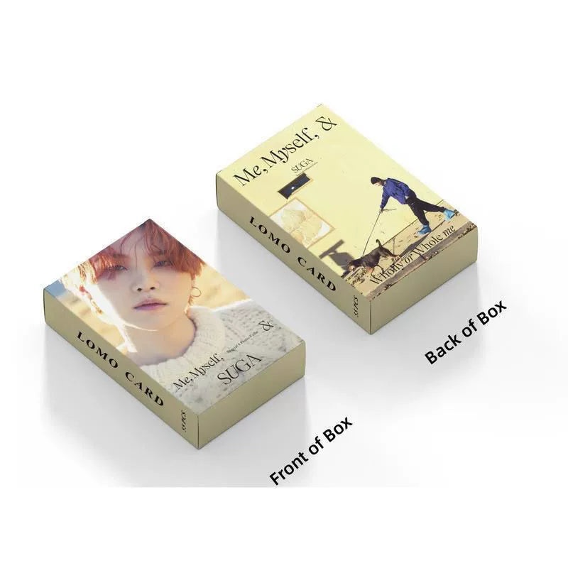 BTS Suga Min Yoongi Lomo Collection Card