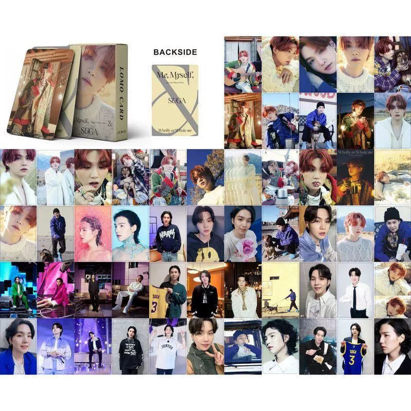 BTS Suga Min Yoongi Lomo Collection Card
