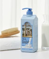 BIOKLASSE MILK BAOBAB Body Wash White Musk 1000ml