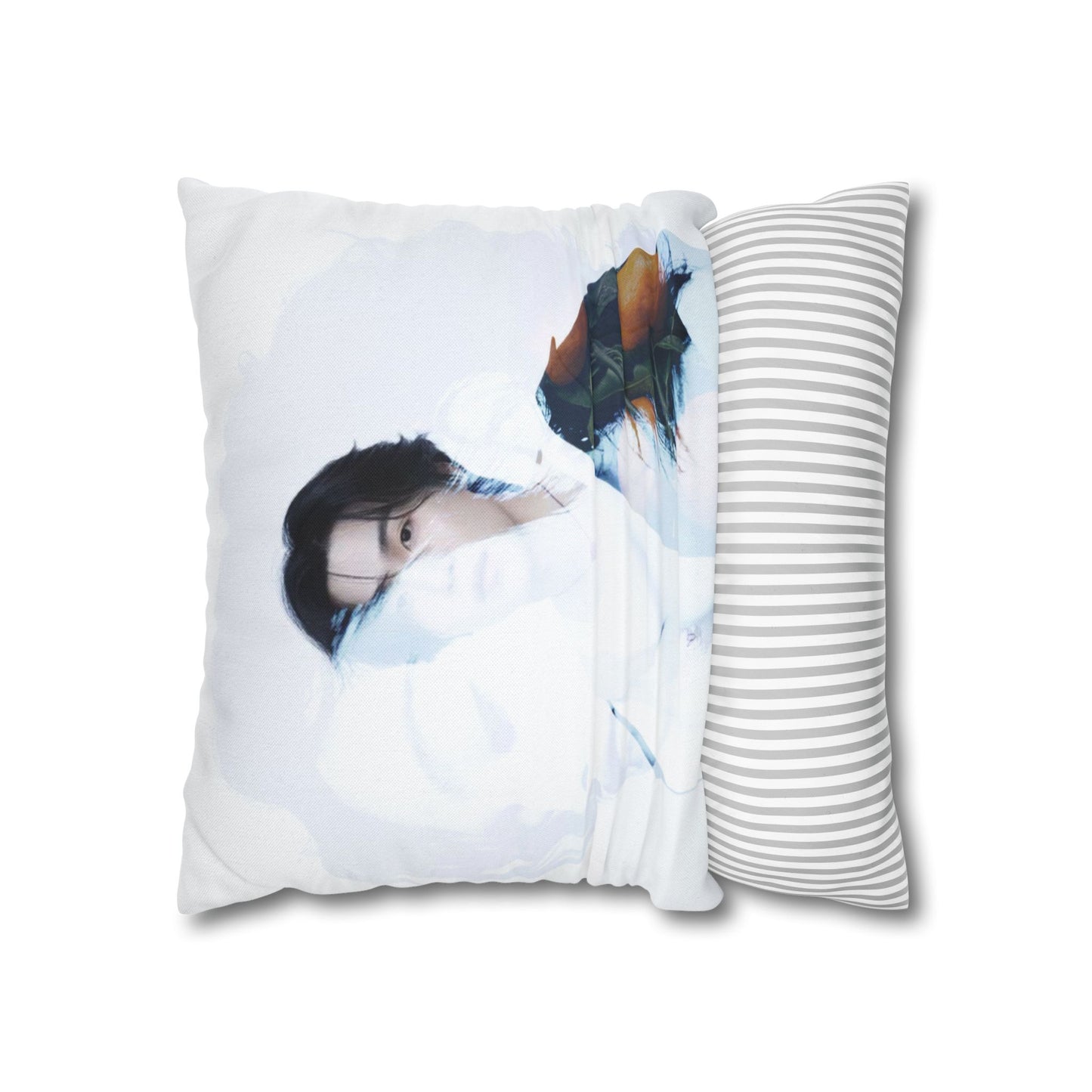 Min Yoongi Graphic Spun Polyester Square Pillowcase