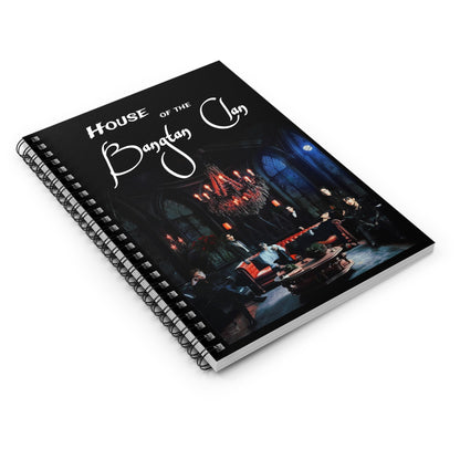 House of the Bangtan Clan Spiral Notebook - Ruled Line