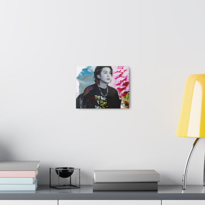 Agust D Graphic Canvas Gallery Wraps