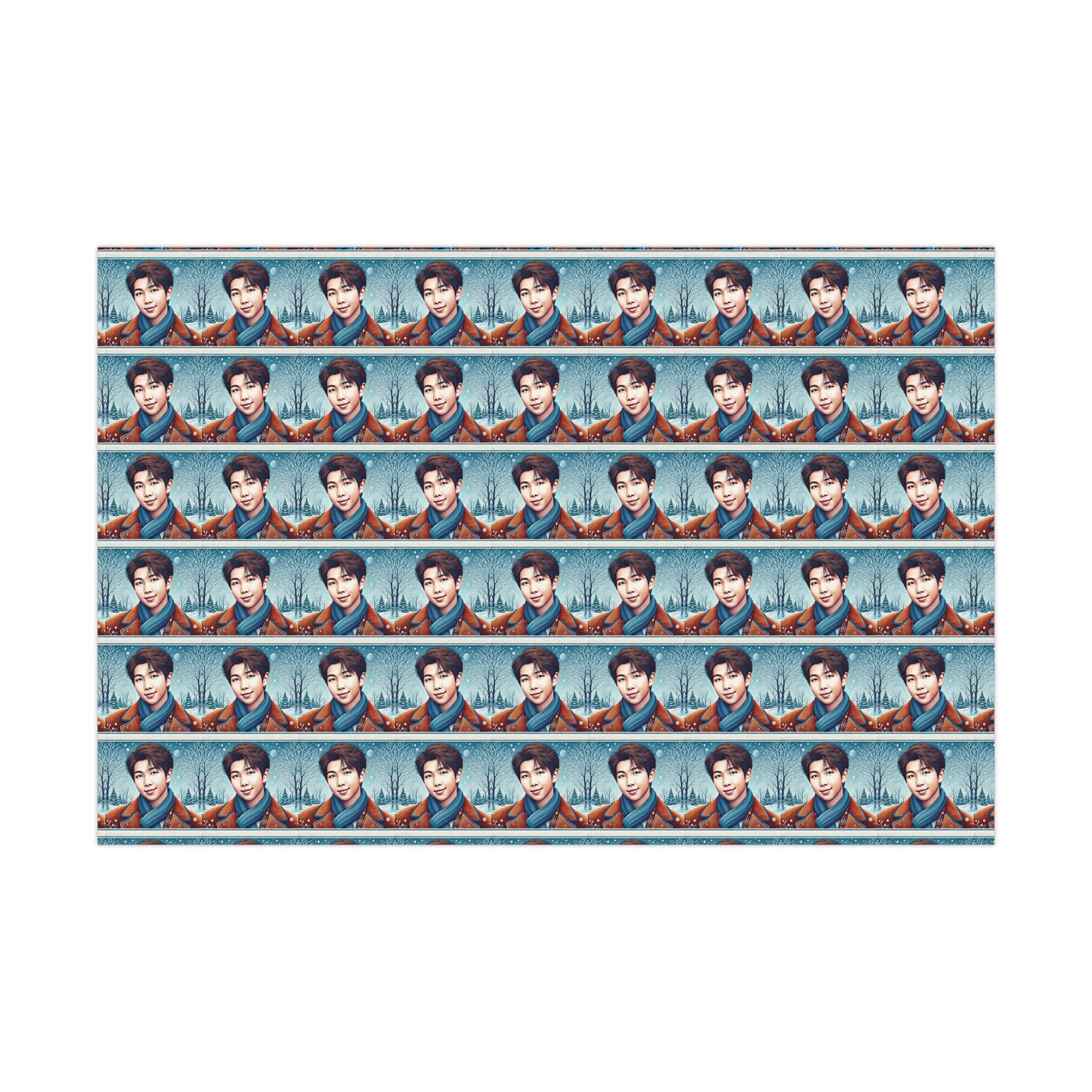 Christmas Namjoon Gift Wrap Papers