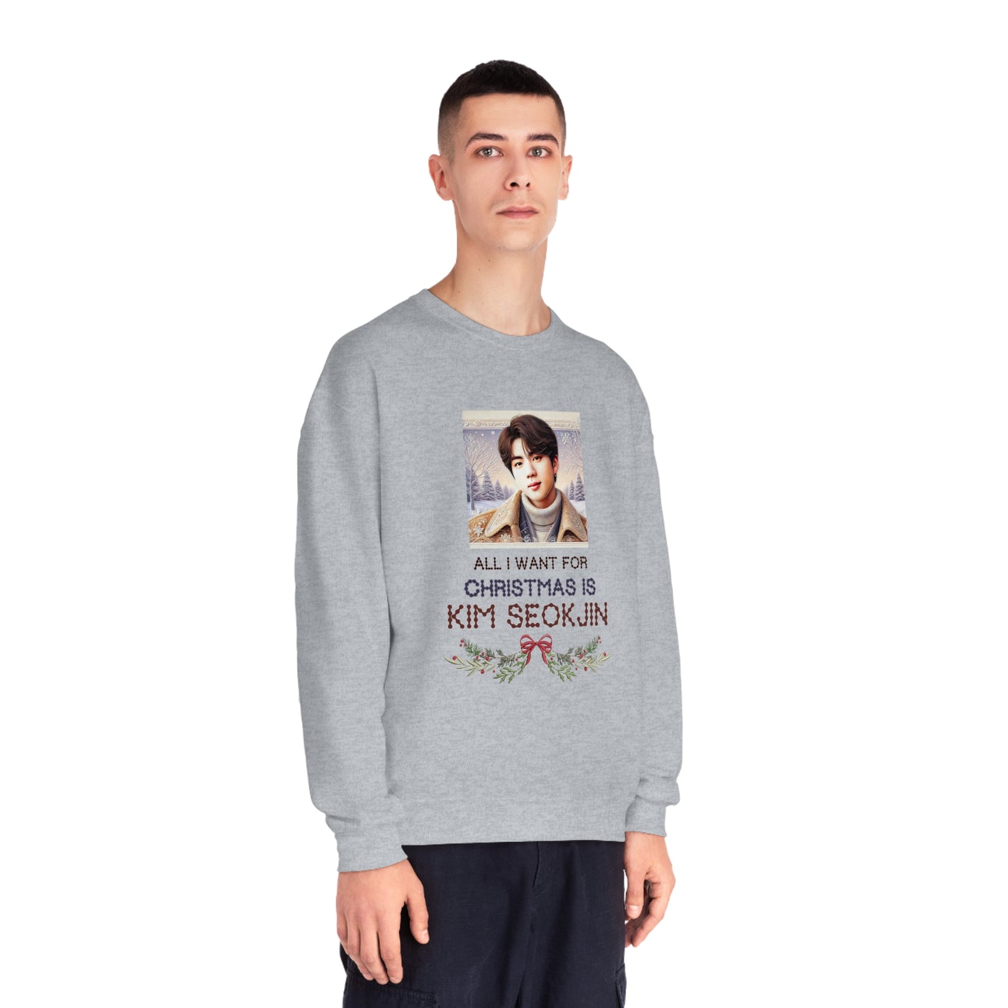 Christmas Jin Unisex NuBlend® Crewneck Sweatshirt