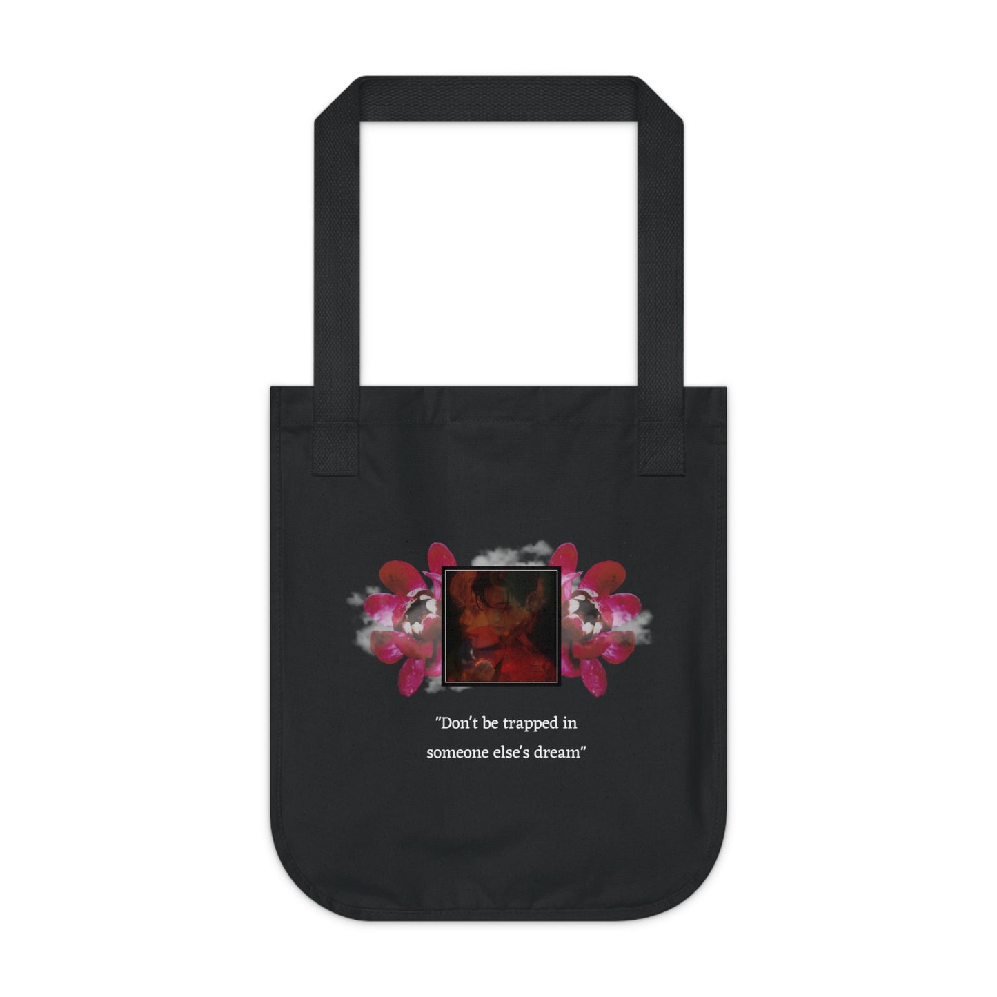 Taehyung Graphic Organic Canvas Tote Bag