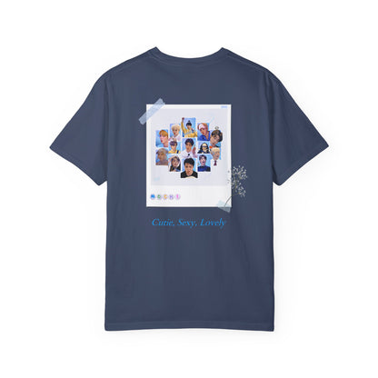 Cutie, Sexy, Lovely Unisex Garment-Dyed T-shirt