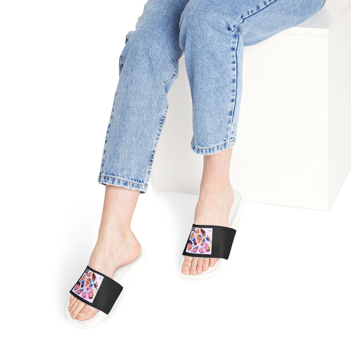 Namjooning Graphic Women's Removable-Strap Sandals