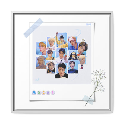 Cutie, Sexy, Lovely Matte Canvas, Framed (Multi-color)