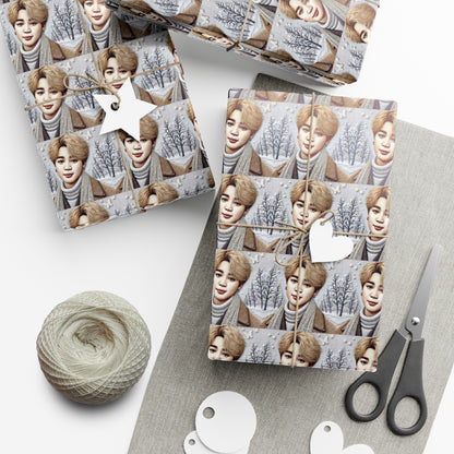 Christmas Jimin Gift Wrap Papers