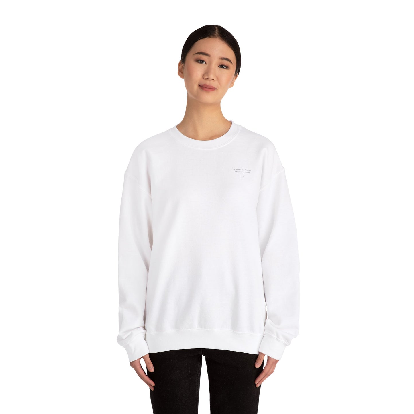 Jin Quote Unisex Heavy Blend™ Crewneck Sweatshirt