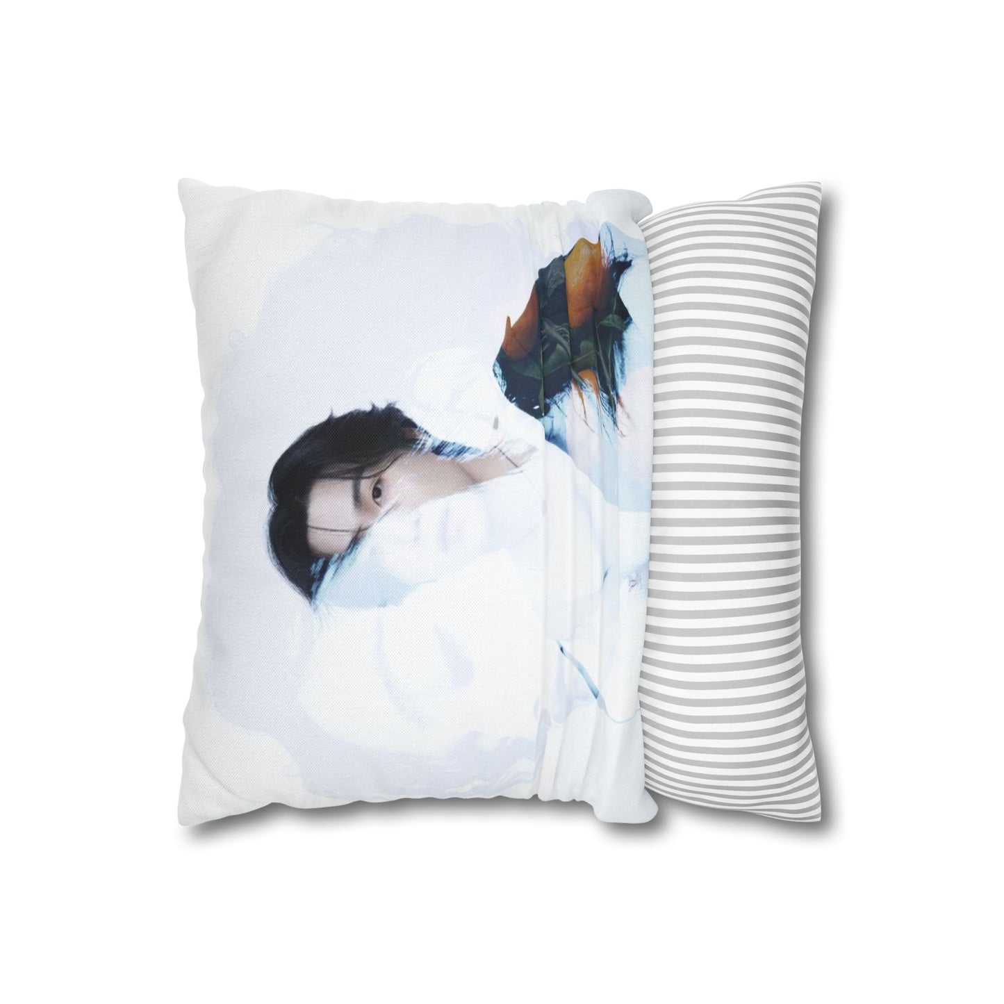 Min Yoongi Graphic Spun Polyester Square Pillowcase