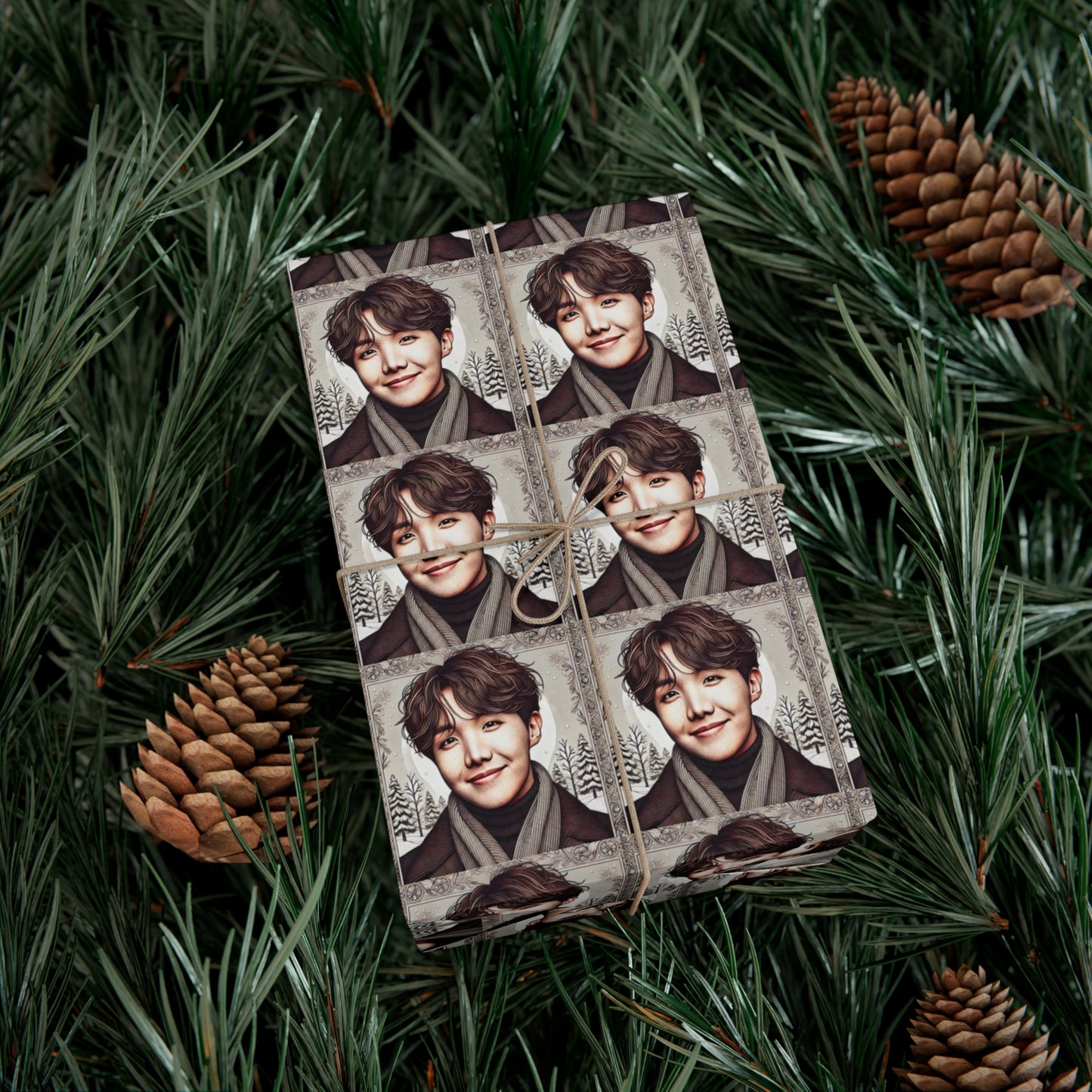 Christmas Jhope Gift Wrap Papers