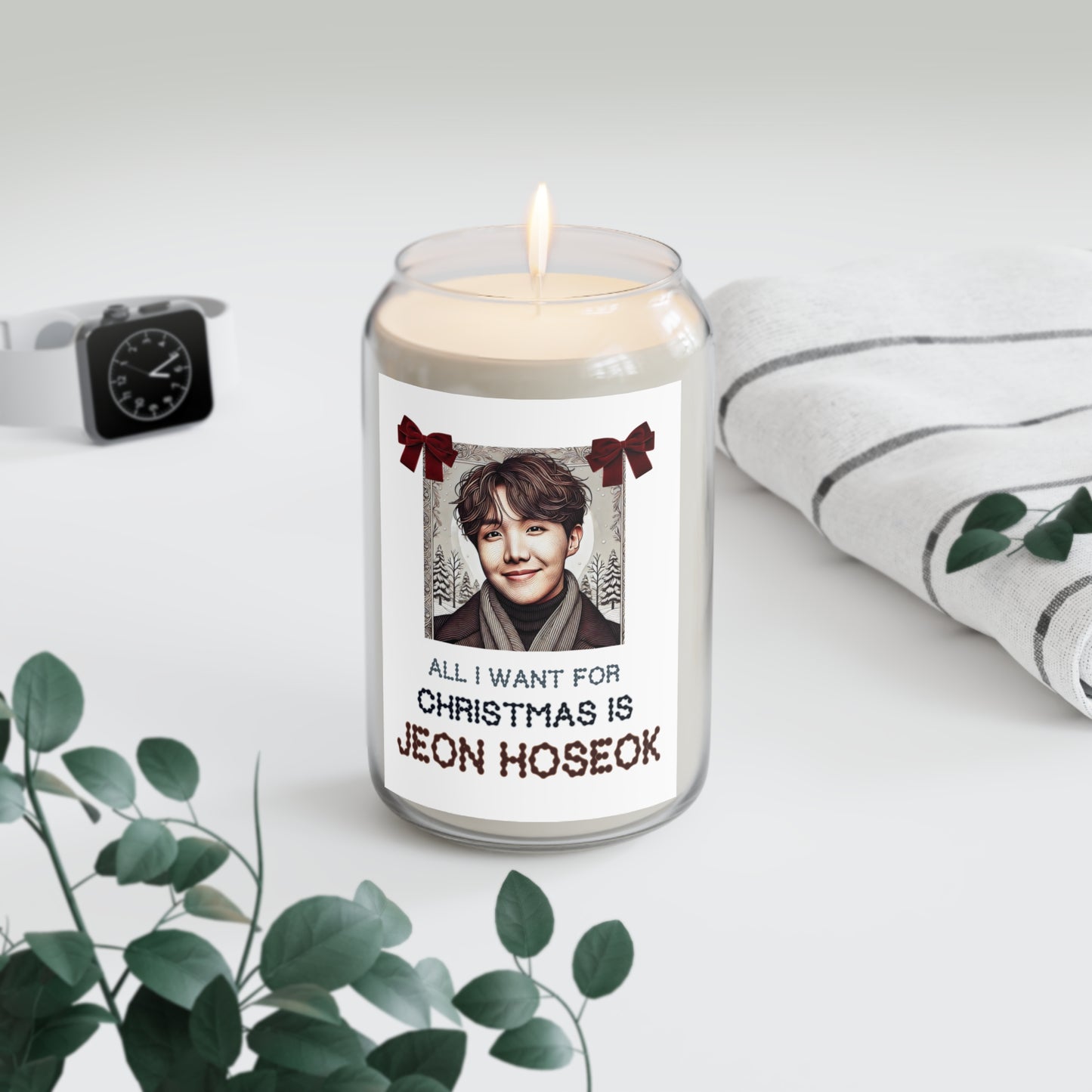 Christmas Jhope Scented Candle, 13.75oz