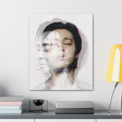 Jimin Graphic Canvas Gallery Wraps