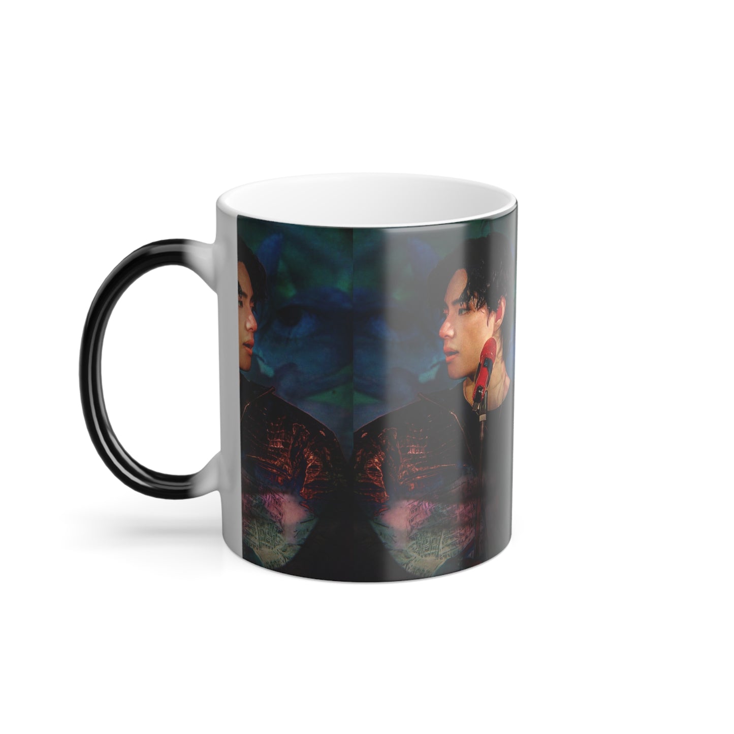 V Graphic Color Morphing Mug, 11oz