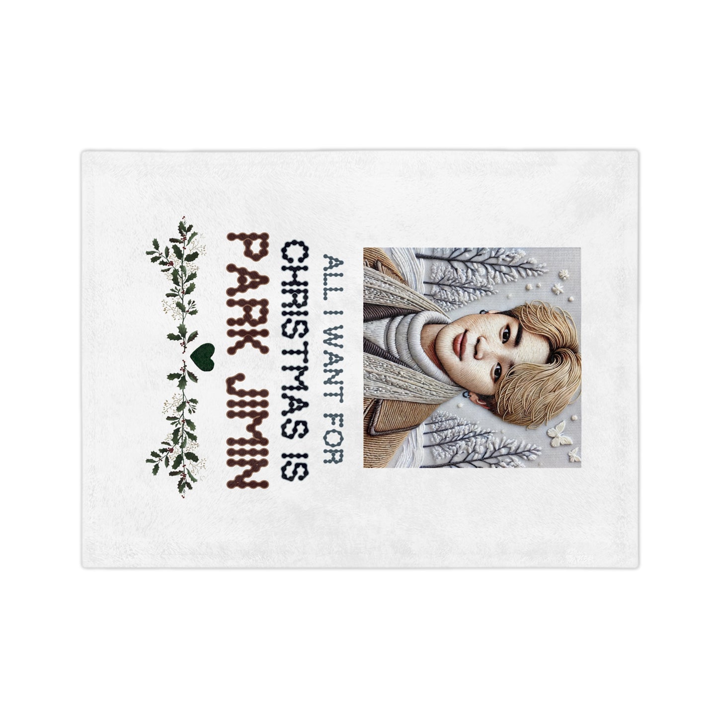 Christmas Jimin Velveteen Microfiber Blanket