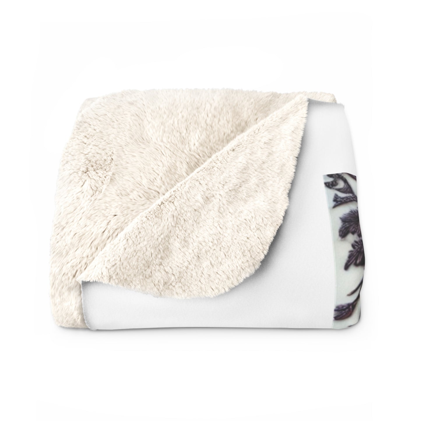 Christmas Yoongi Sherpa Fleece Blanket