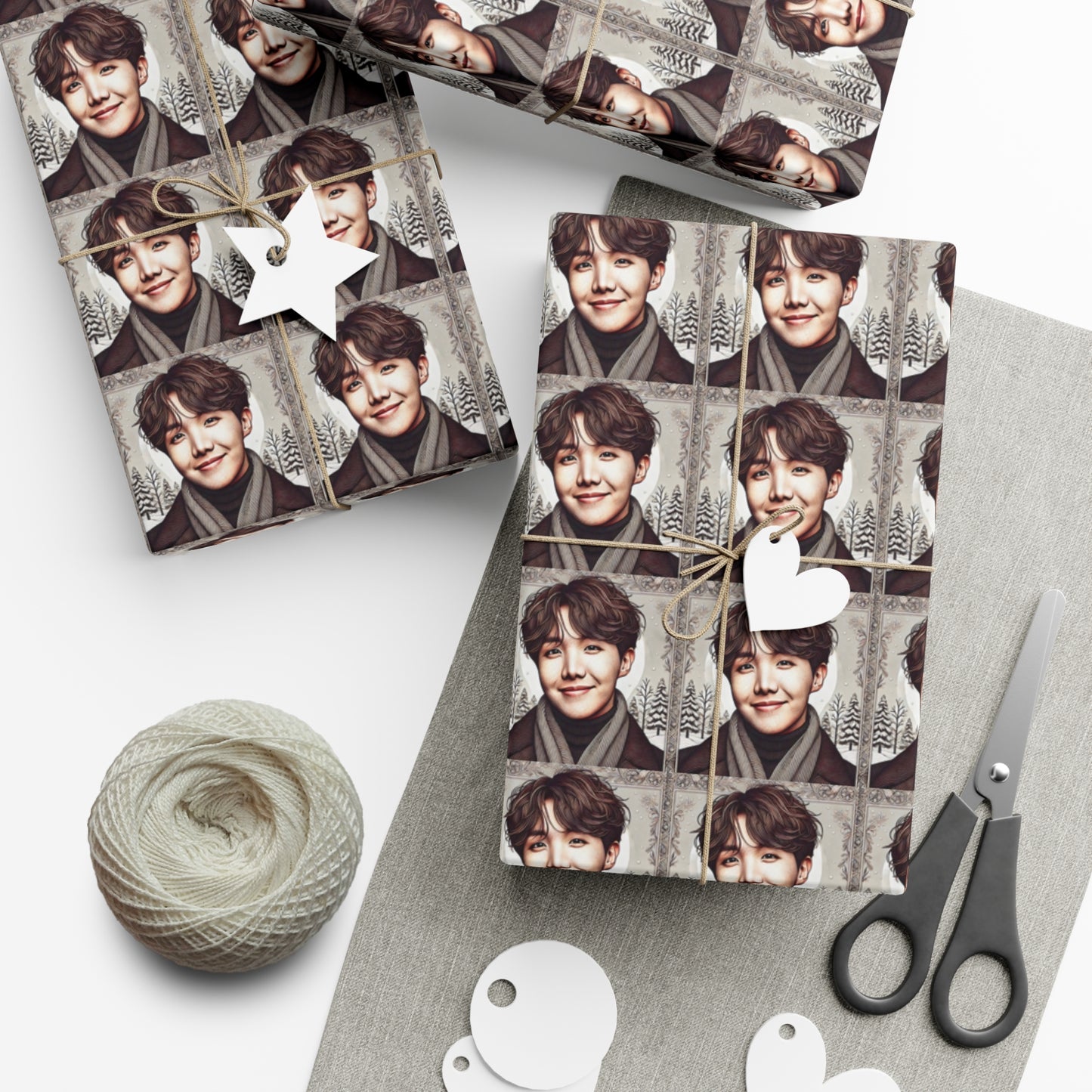 Christmas Jhope Gift Wrap Papers