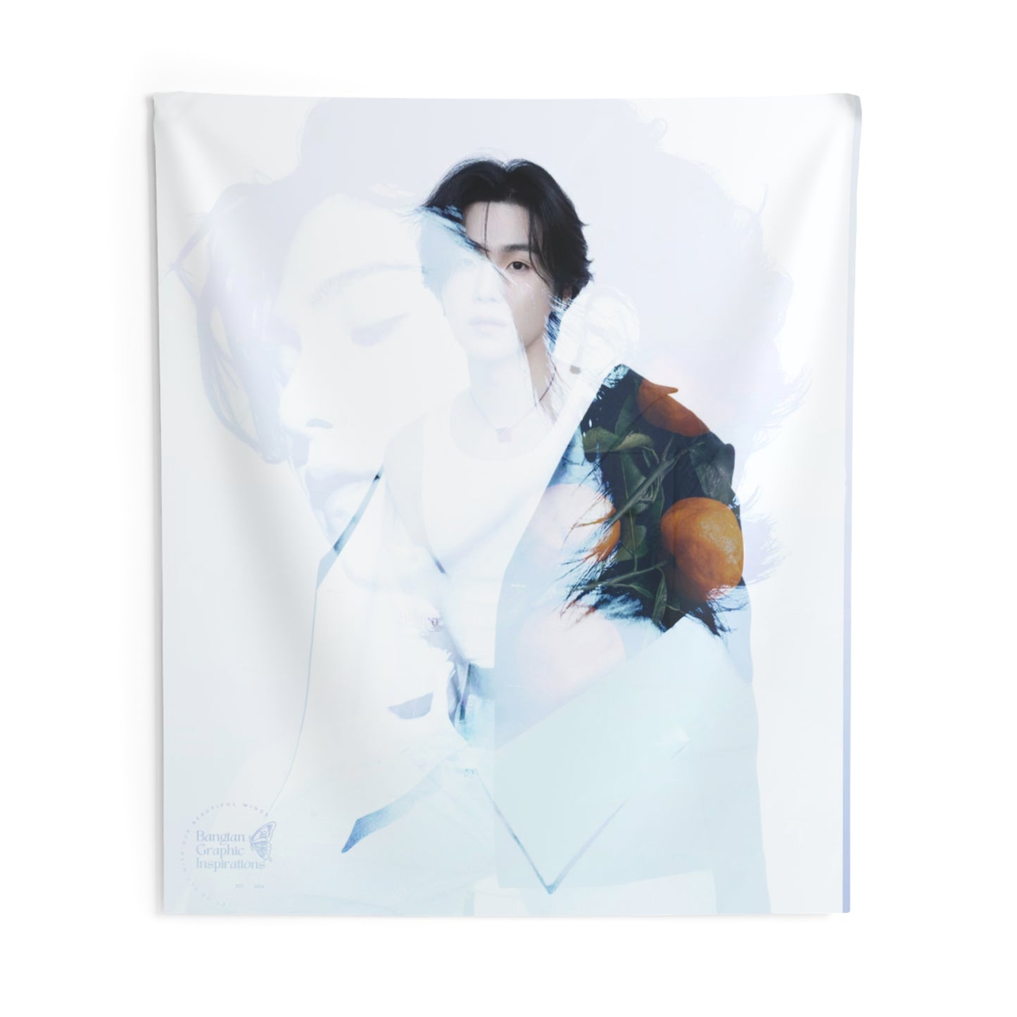 Min Yoongi Graphic Indoor Wall Tapestries