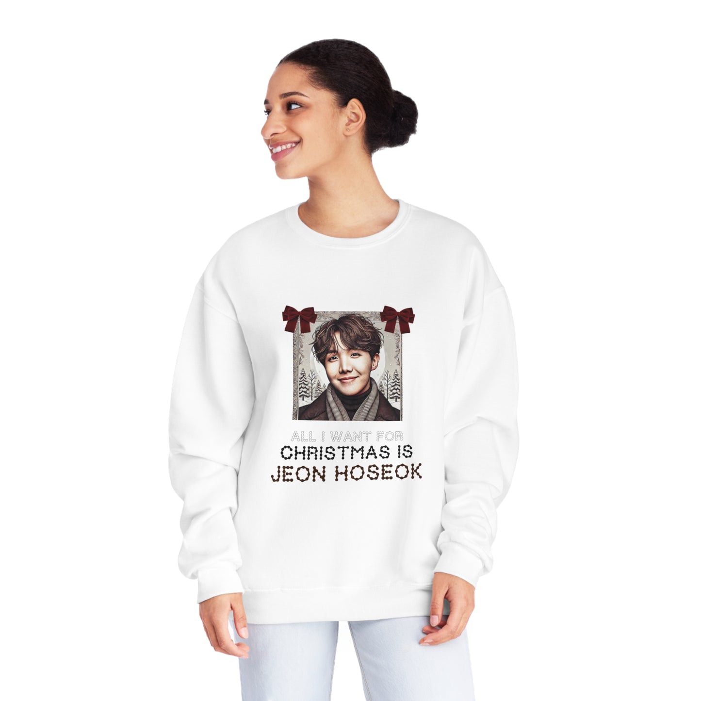 Christmas Jhope Unisex NuBlend® Crewneck Sweatshirt