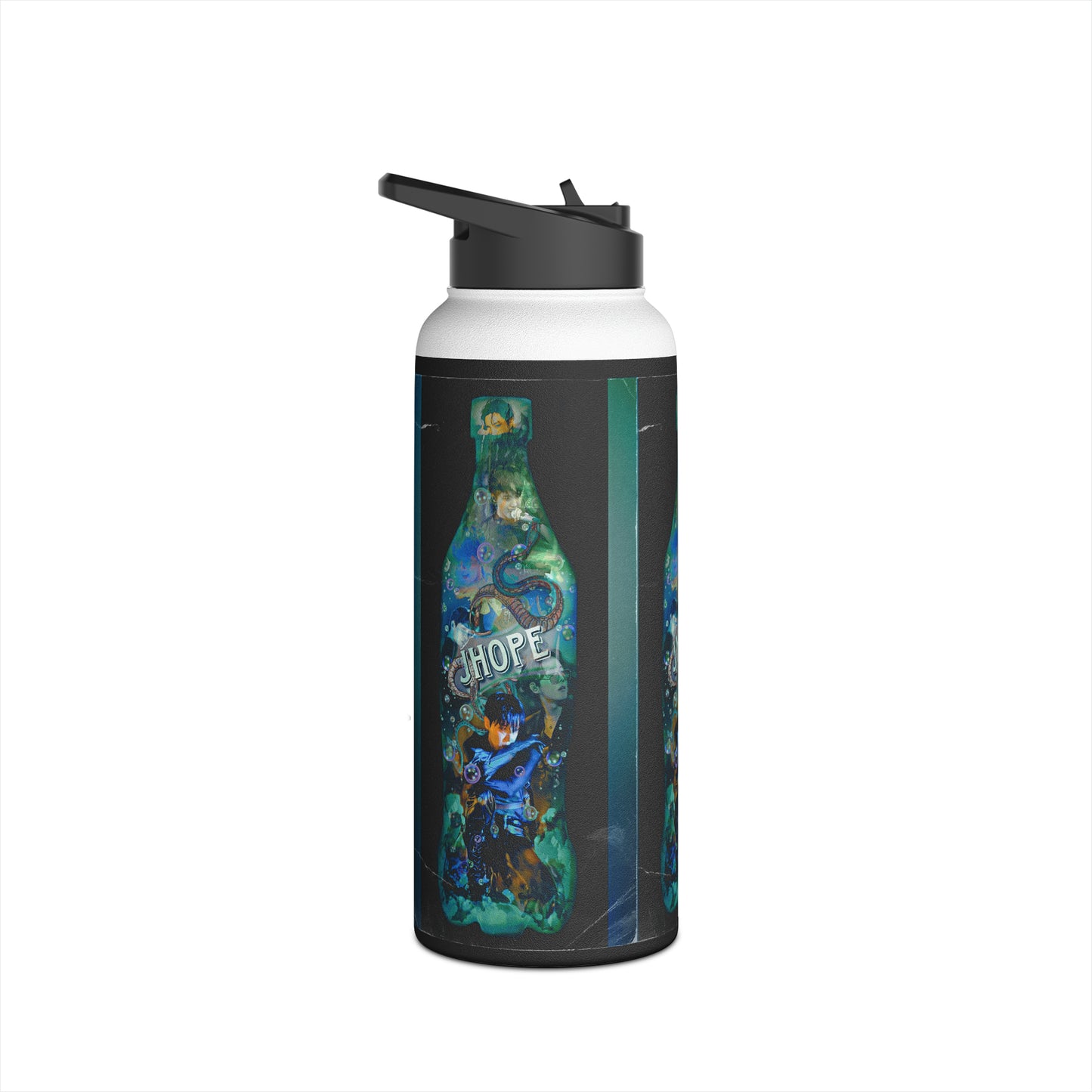 Jhope Graphic Stainless Steel Water Bottle, Standard Lid