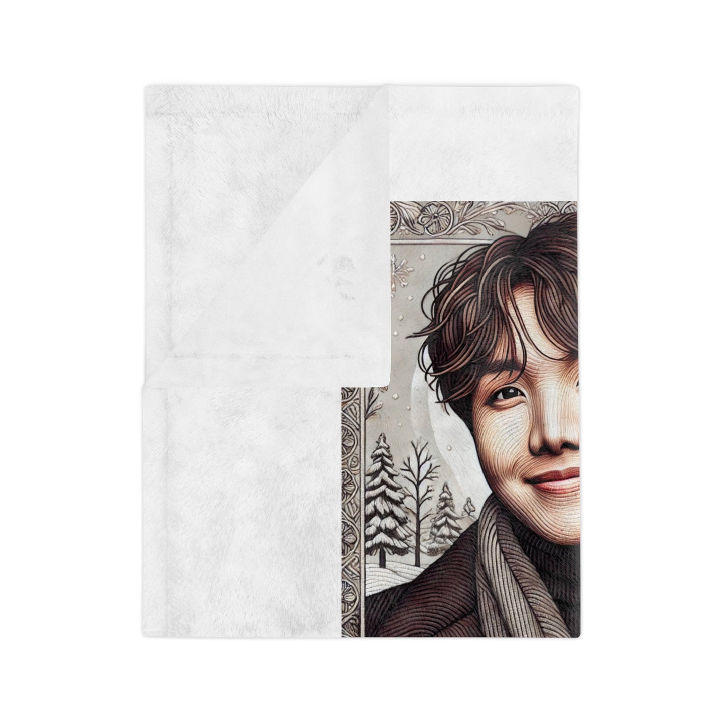 Christmas Jhope Velveteen Microfiber Blanket