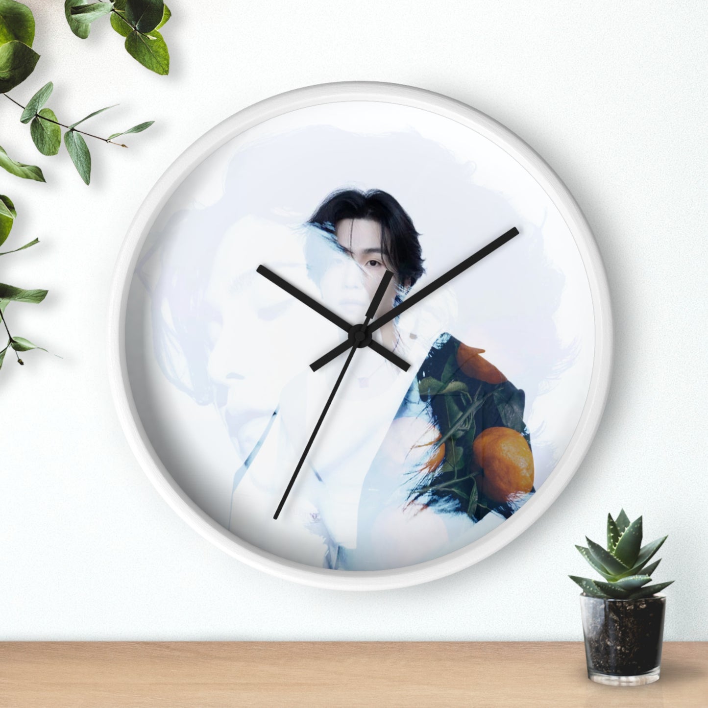 Min Yoongi Graphic Wall Clock