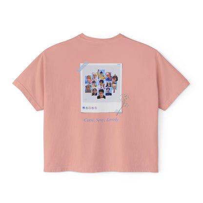 Cutie, Sexy, Lovely Women's Boxy Tee