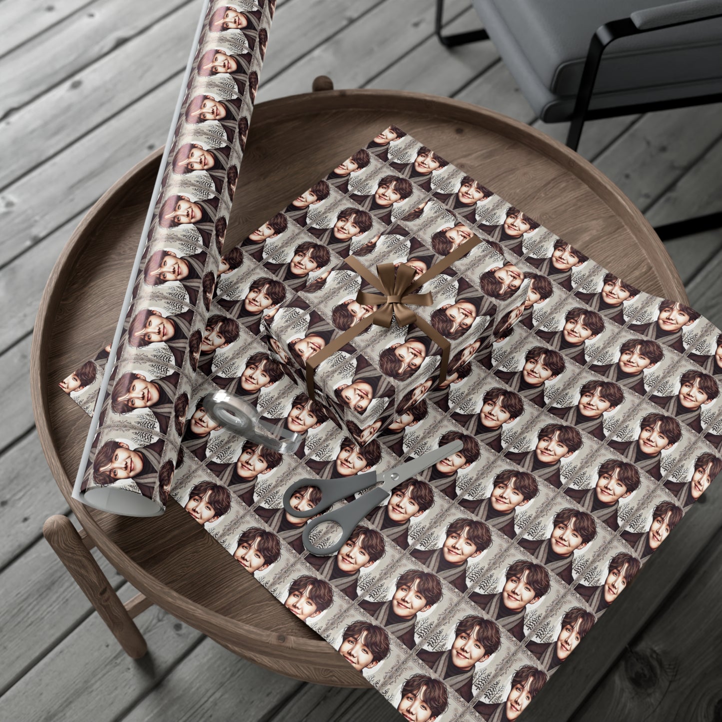 Christmas Jhope Gift Wrap Papers