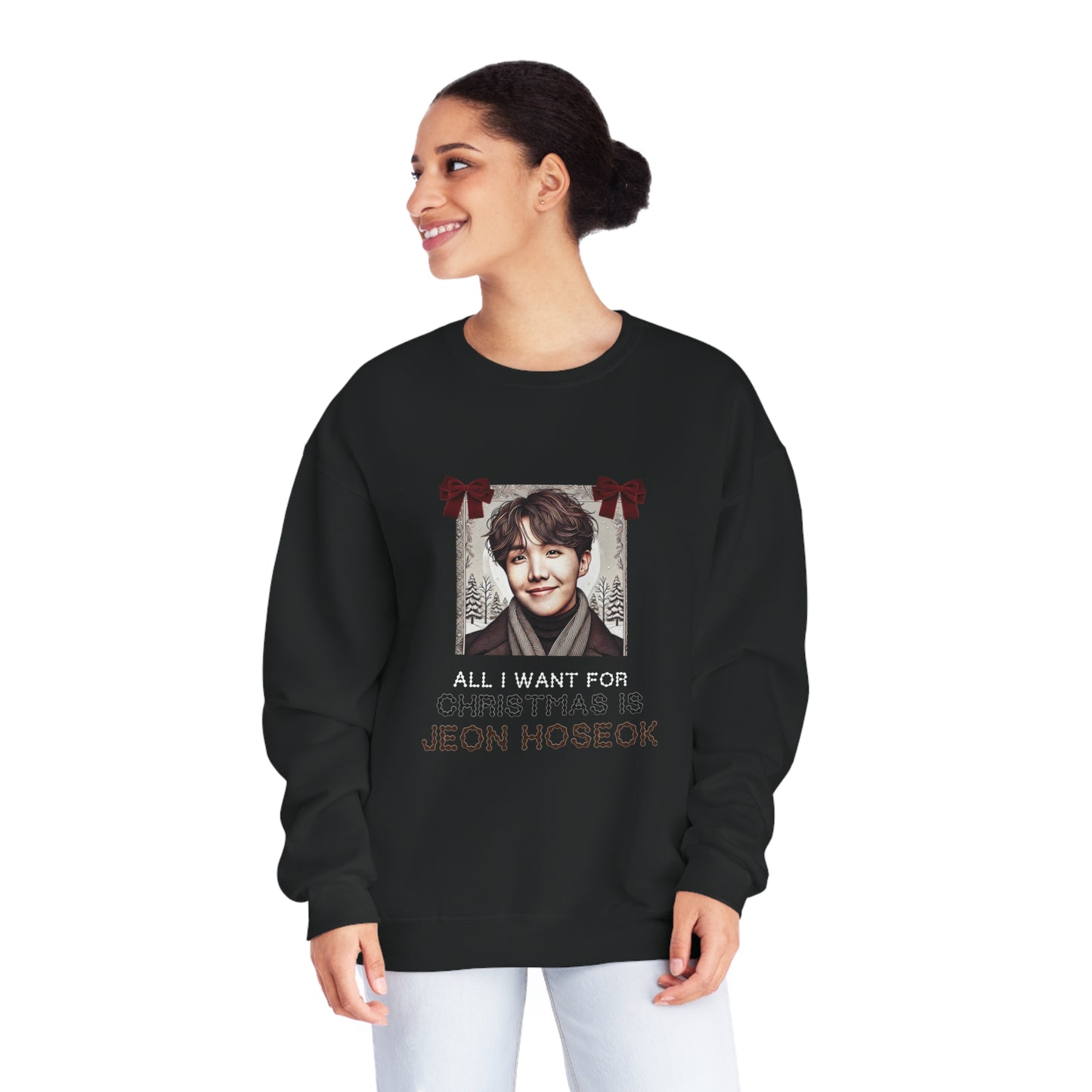 Christmas Jhope Unisex NuBlend® Crewneck Sweatshirt