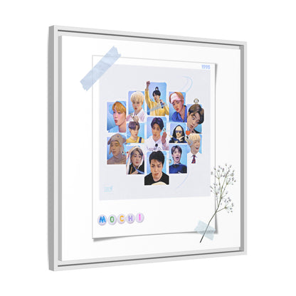 Cutie, Sexy, Lovely Matte Canvas, Framed (Multi-color)