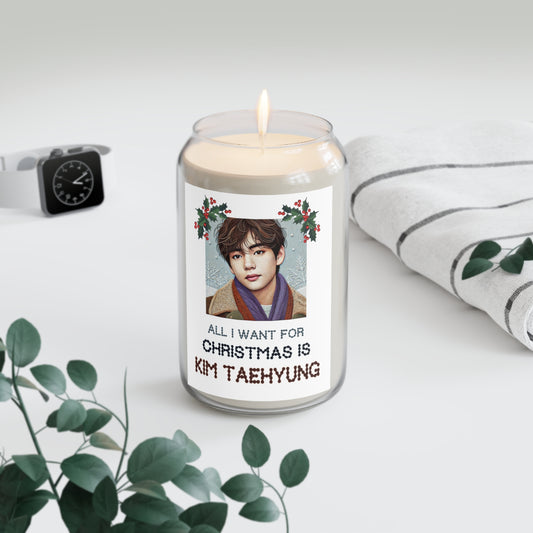 Christmas Taehyung Scented Candle, 13.75oz