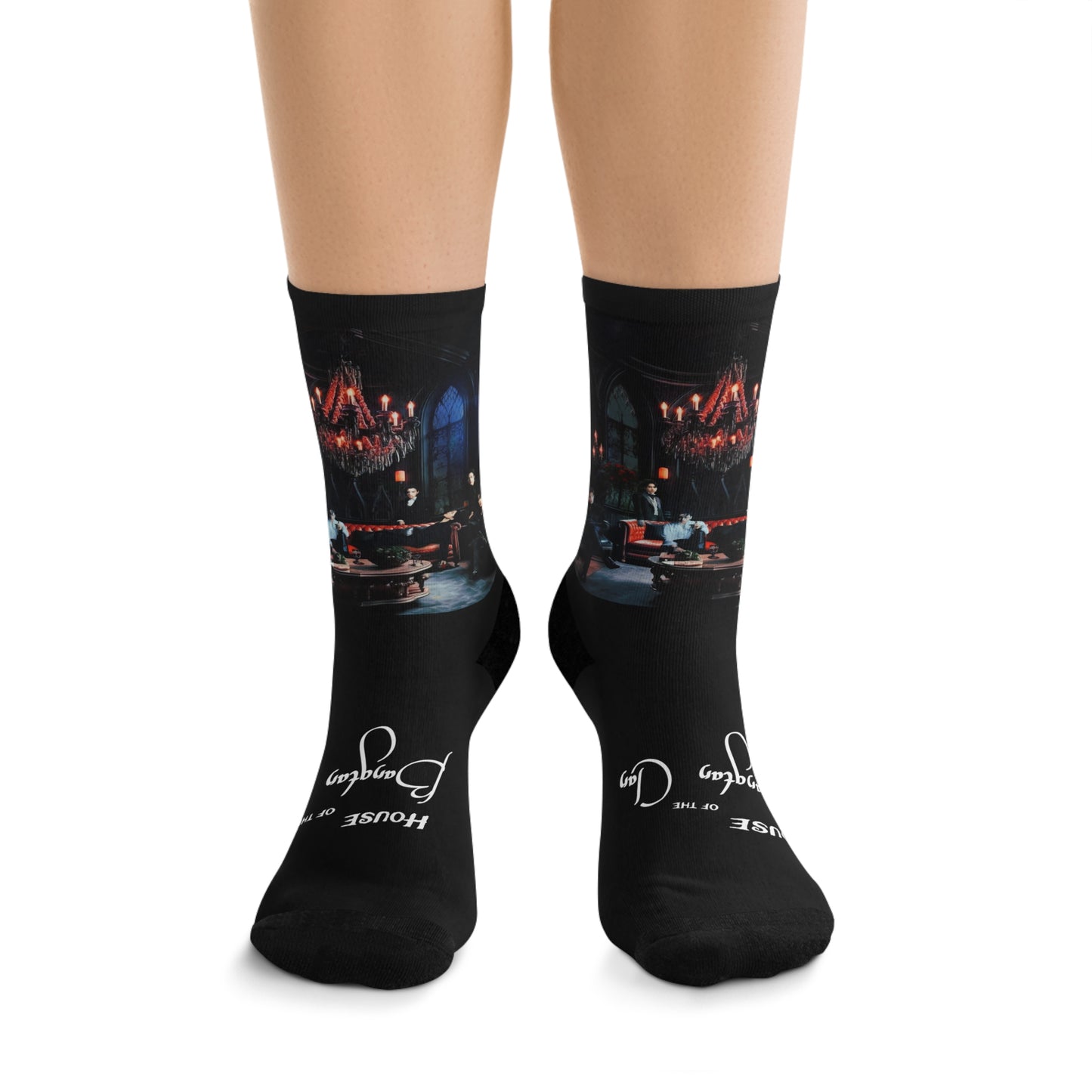 House of the Bangtan Clan Recycled Poly Socks