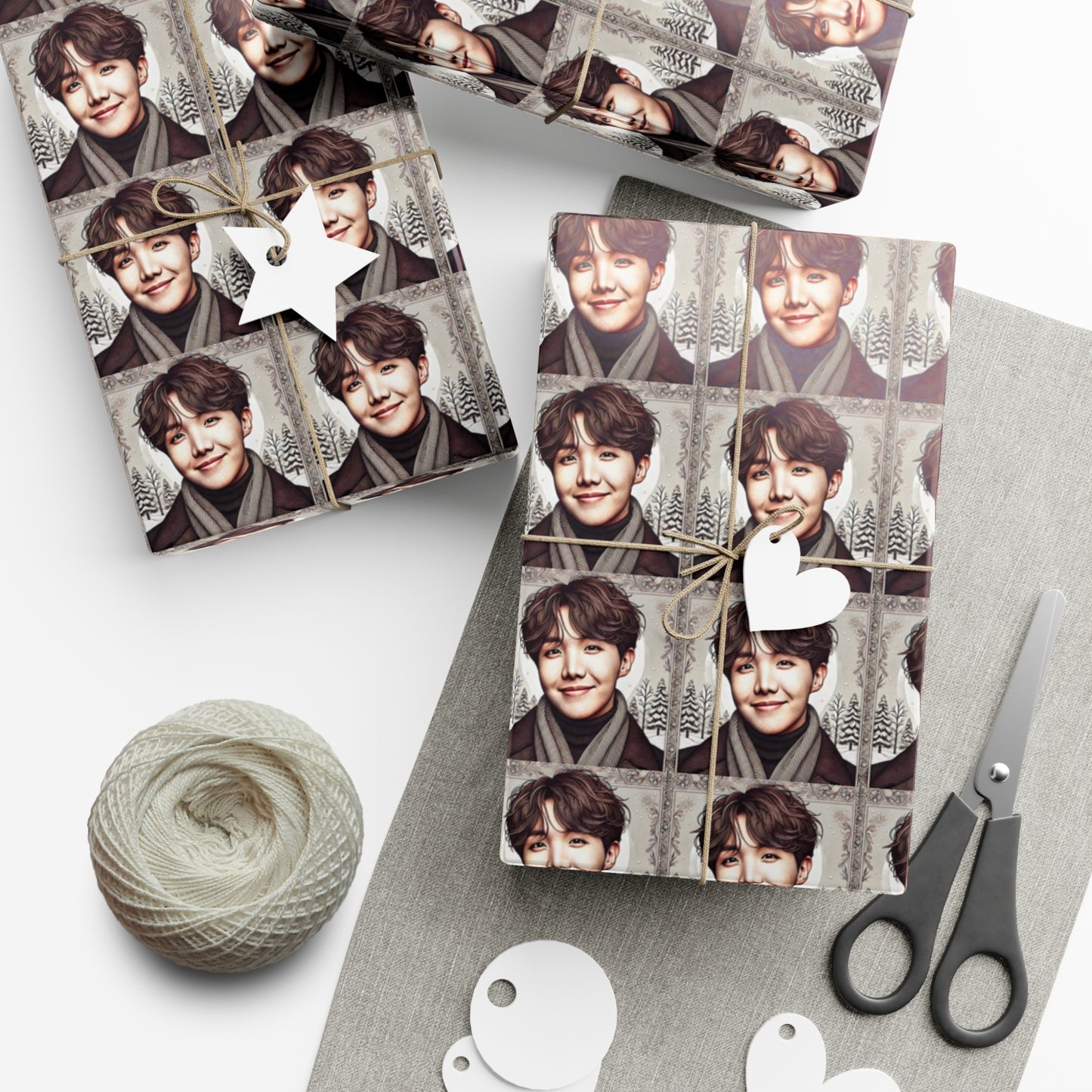 Christmas Jhope Gift Wrap Papers