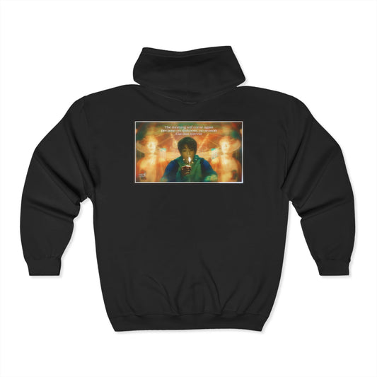 Spring Day Flame Zip Hoodie