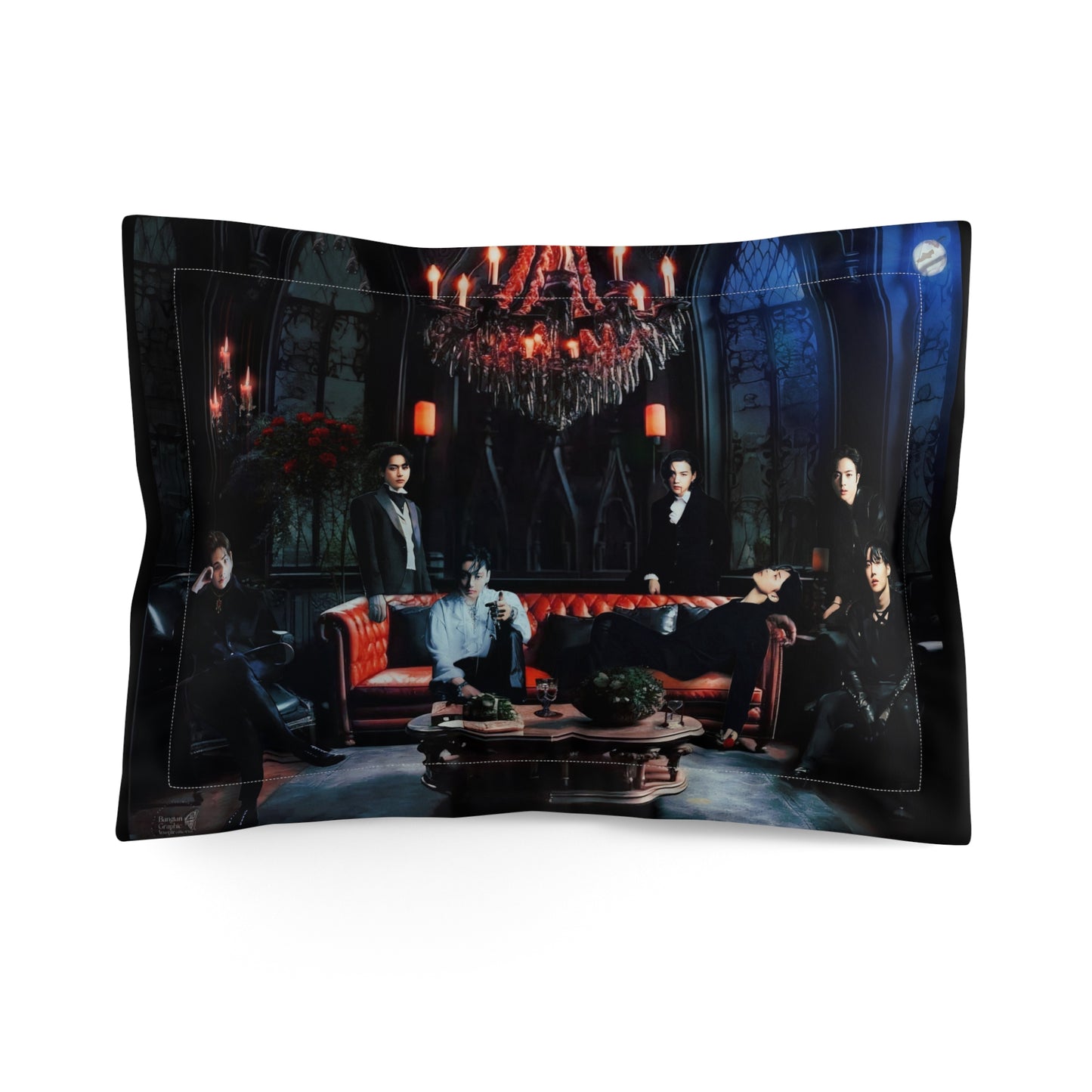 House of the Bangtan Clan Microfiber Pillow Sham