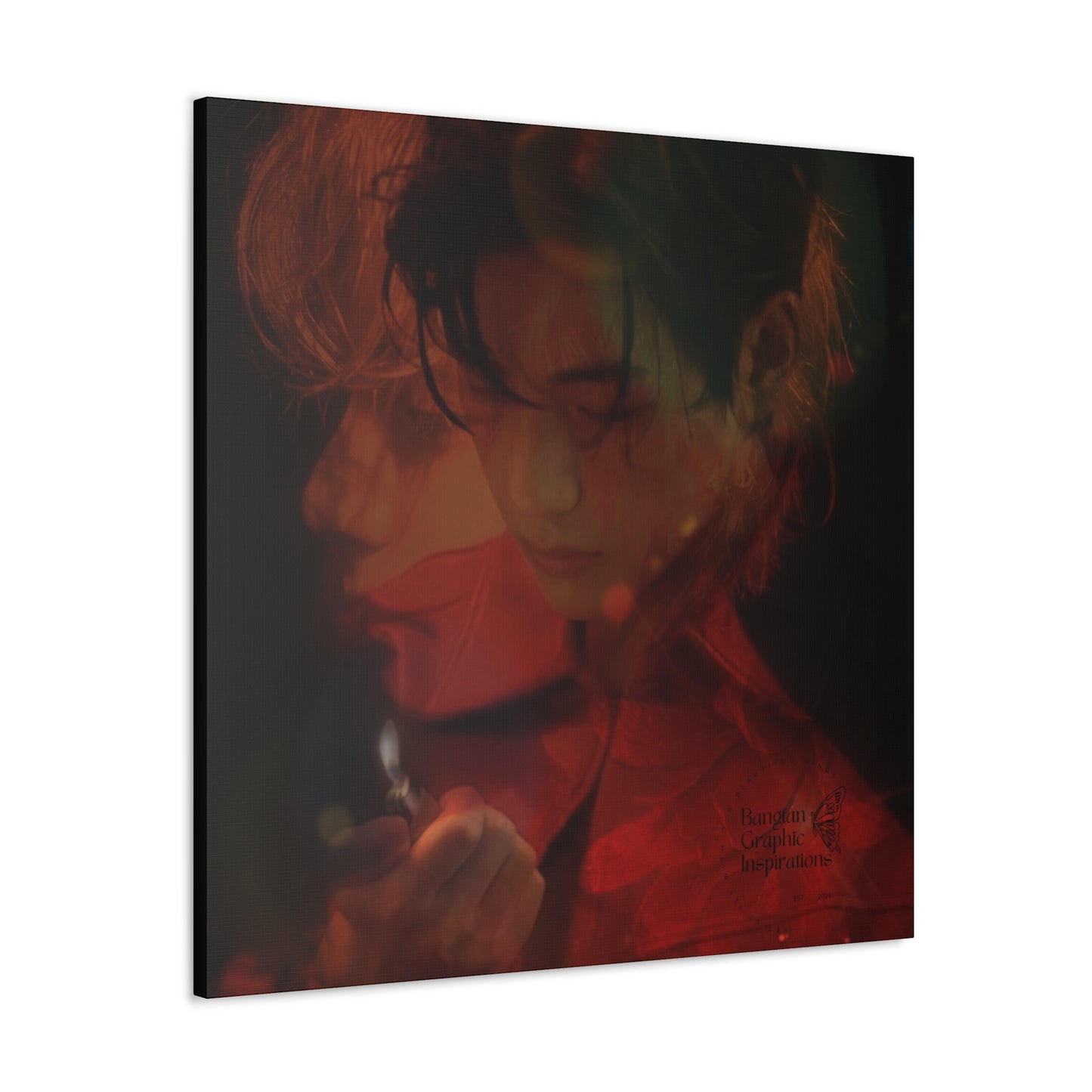 Taehyung Graphic Canvas Gallery Wraps