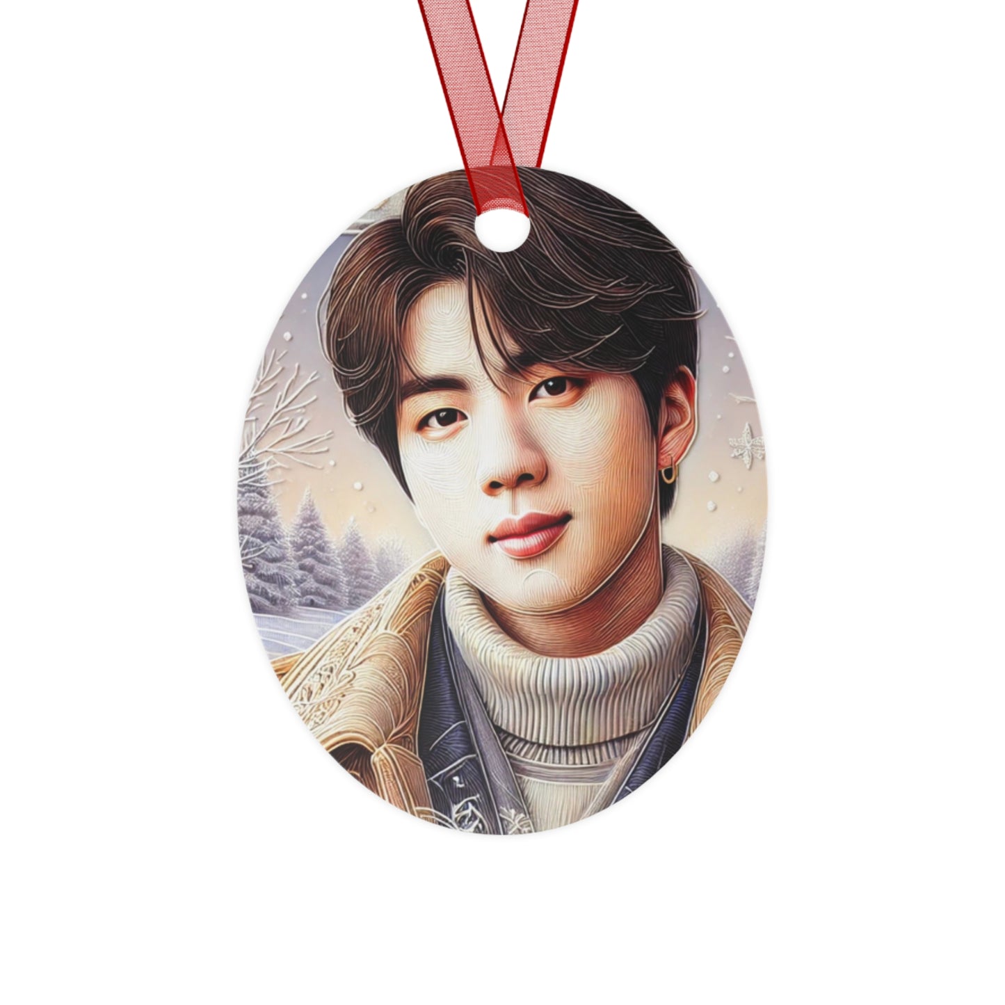 Christmas Jin Metal Ornaments