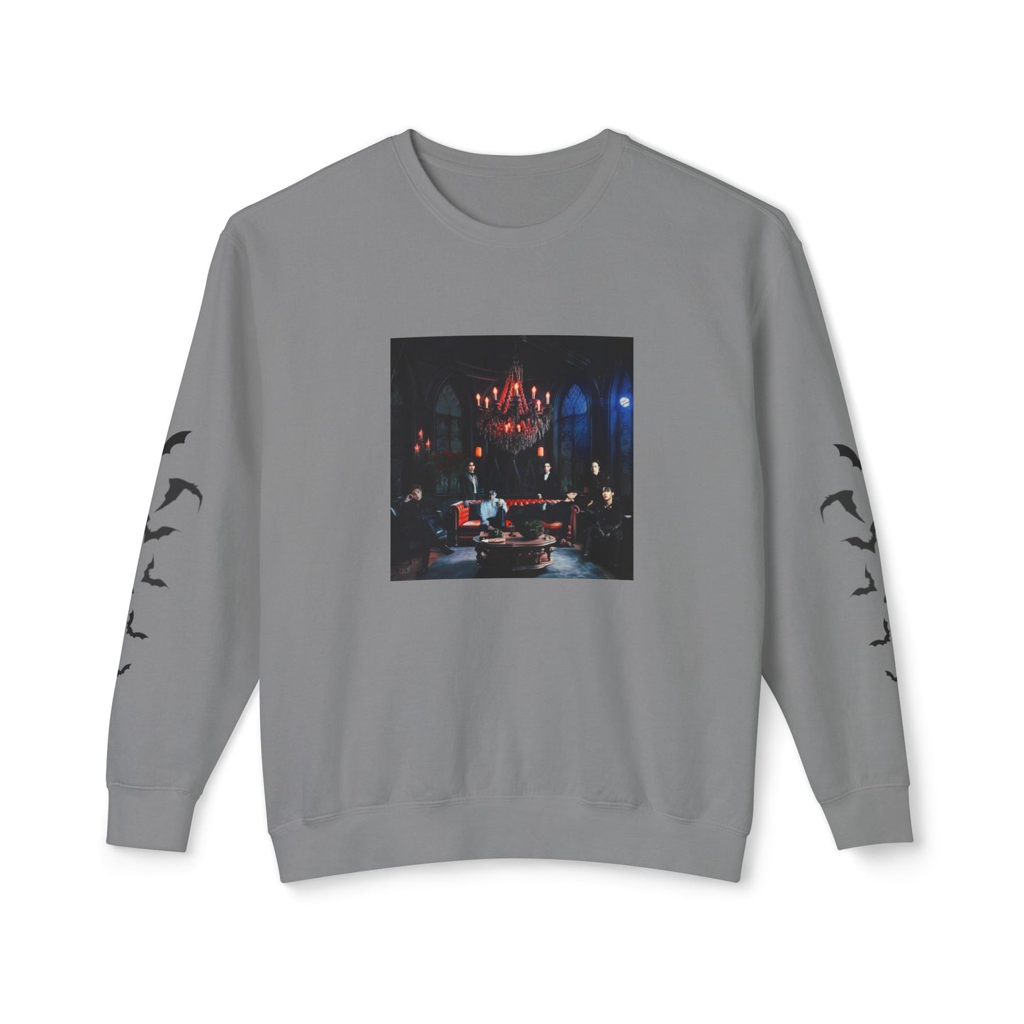 House of the Bangtan Clan Unisex Lightweight Crewneck Sweatshirt