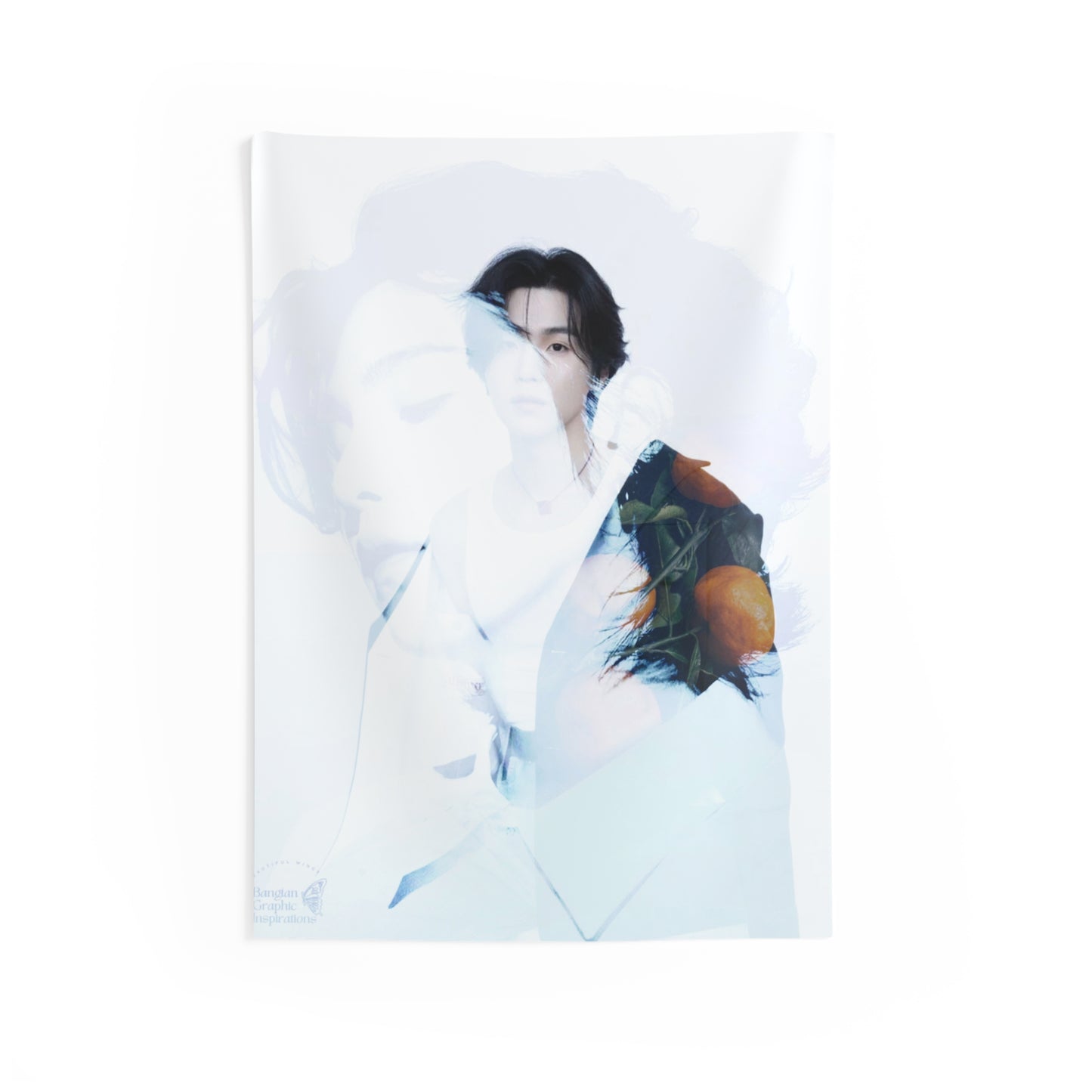 Min Yoongi Graphic Indoor Wall Tapestries