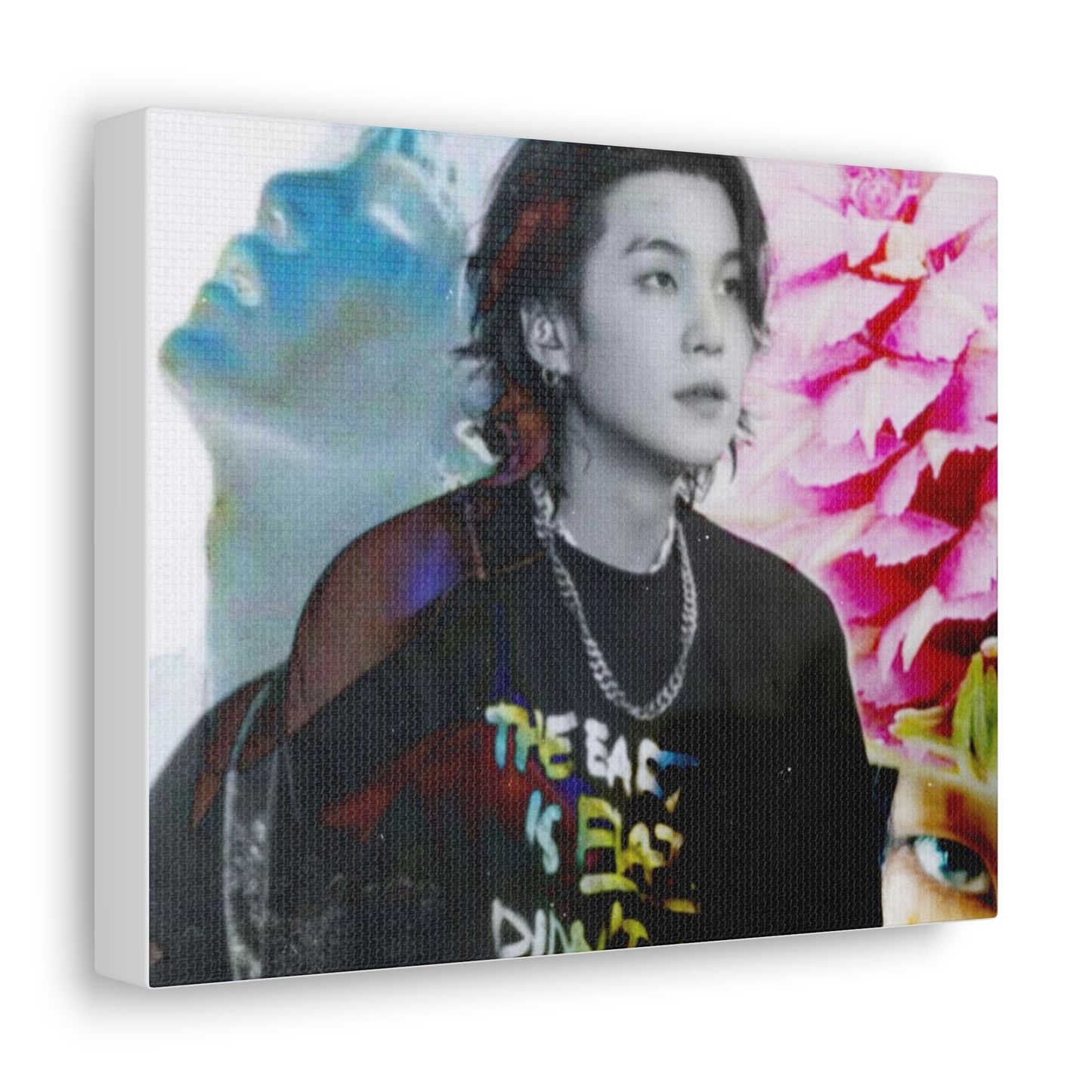 Agust D Graphic Canvas Gallery Wraps